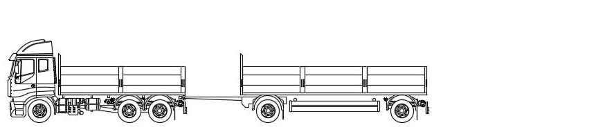 Autotreno cassonato
